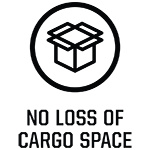 No Loss of Cargo Space.