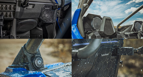 Colección de fotos de los accesorios Rockford Fosgate del RZR