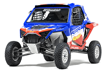 Studio shoot of the RZR vehicle for the 2021 Dakar Rally