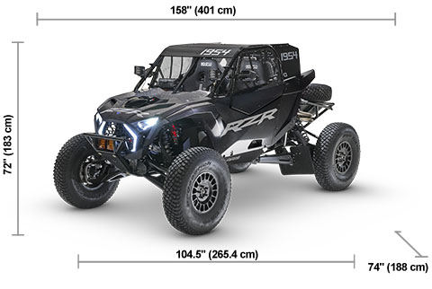 Specs: 2025 Polaris RZR Pro R Factory
