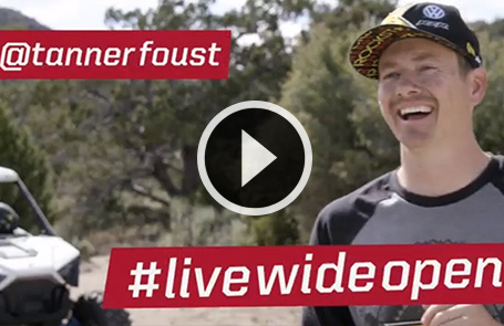 Tanner Foust Pro XP Rider Reaction