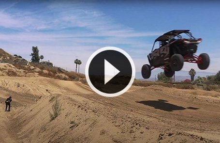 Watch professional off-road racer, Sara Price, teach Hoonigan how to hit a jump.