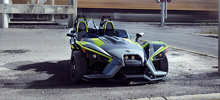 Historias de Slingshot: imagen de la línea de Slingshot 2018 en Sturgis