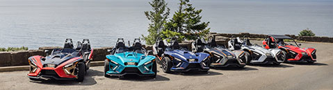 Slingshot: Open-Air Roadster - 3 Wheel Motorcycle | Polaris