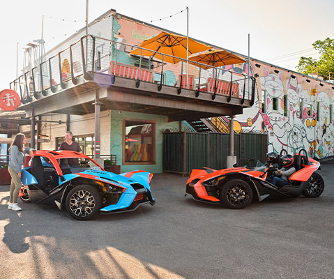 New slingshot deals car