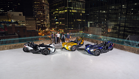 Slingshot Life on three wheels Promo Panel