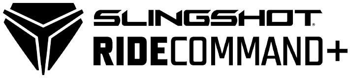 Slingshot RIDE COMMAND Plus logo.