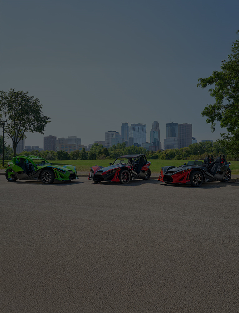 Slingshot: Open-Air Roadster - 3 Wheel Motorcycle | Polaris EN-CA