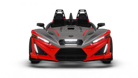 Front end view of a 2026 Polaris Slingshot R.