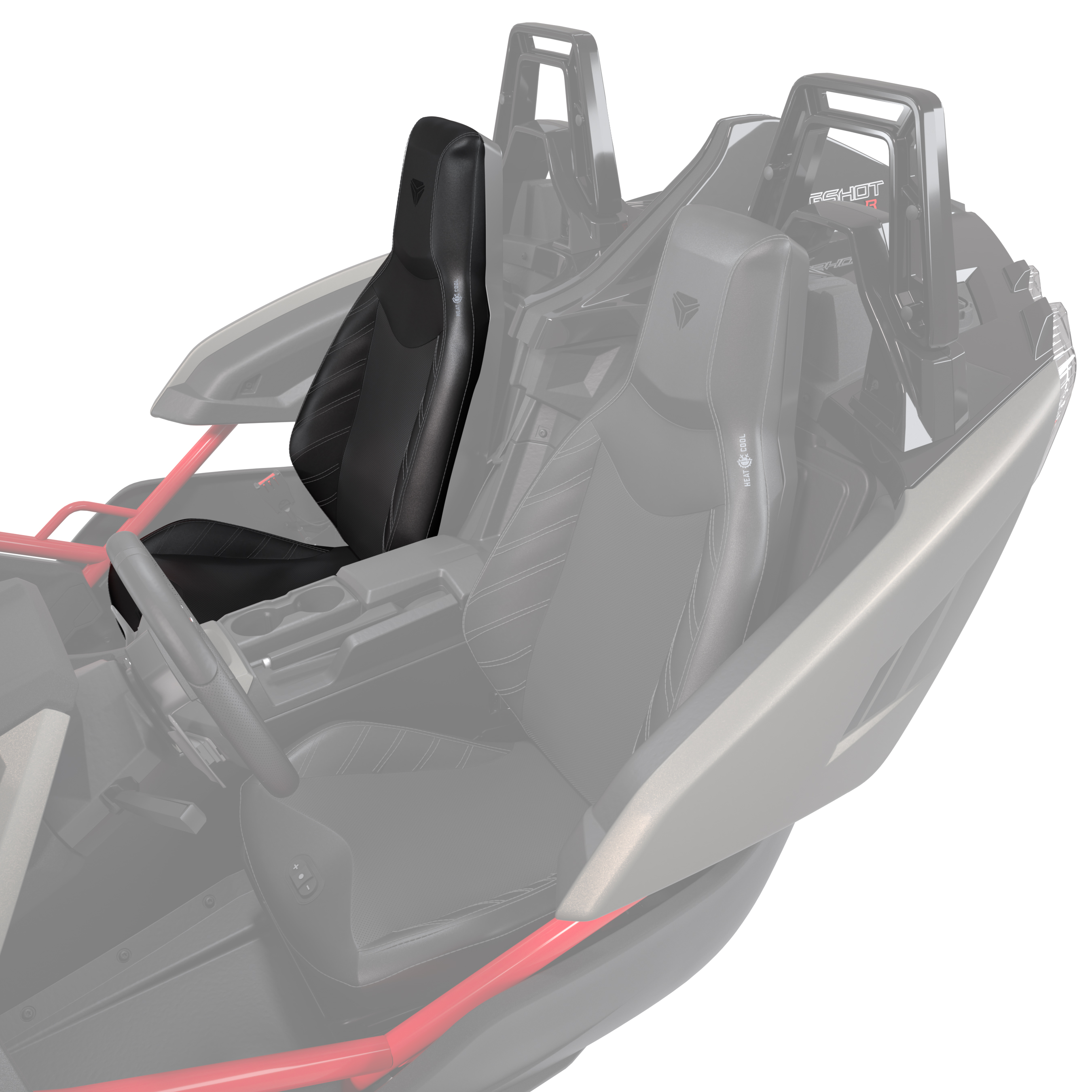 Slingshot® Heated and Cooled Seat - Passenger | Polaris
