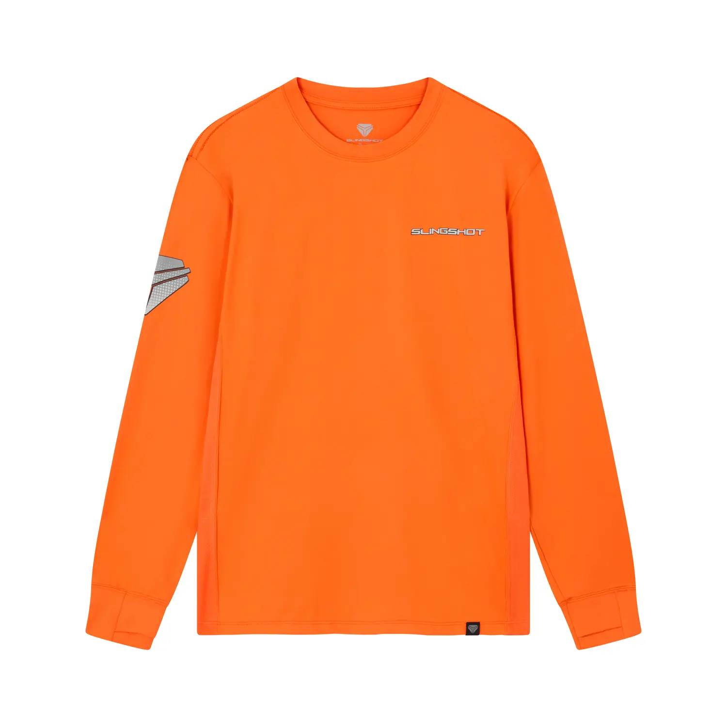 Unisex Long Sleeve Performance Shirt, Orange | Polaris Slingshot