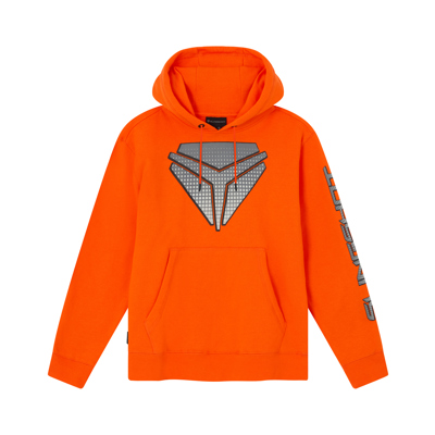 Unisex Hoodie Sweatshirt, Orange