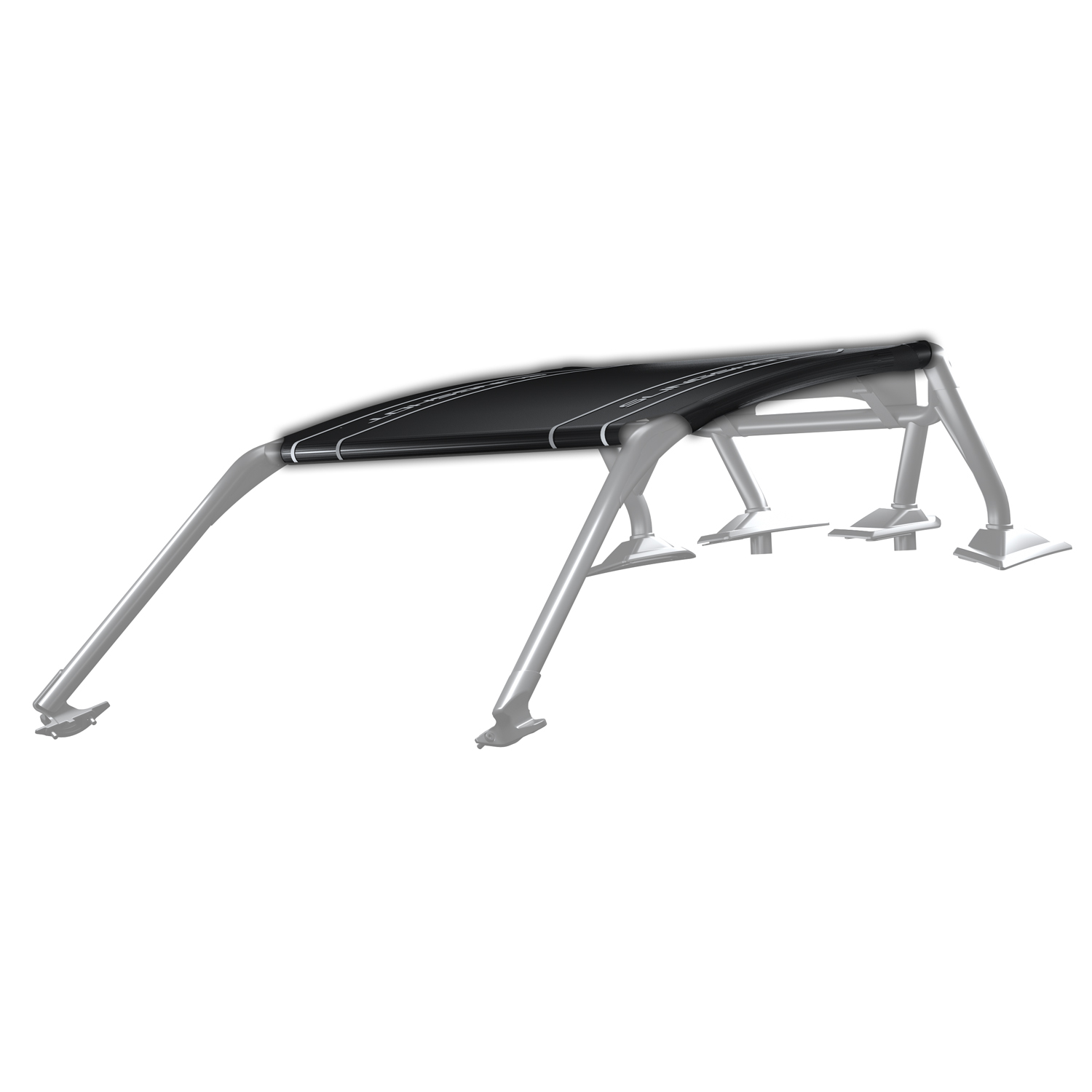 Polaris Slingshot Excursion Top Canvas Roof, Gray, for Specific