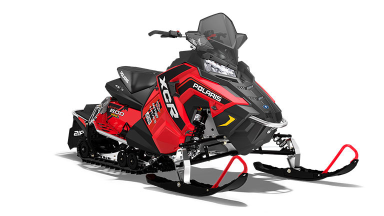 POLARIS HOOD side L decal GRAPHIC WRAP 800 600 XCR AXYS RUSH SWITCHBACK red 2 