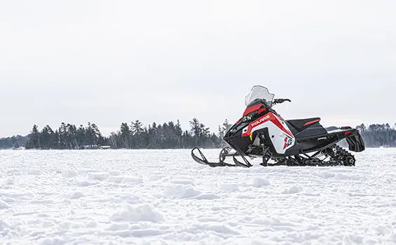 side profile of a polaris indy xc snowmobile