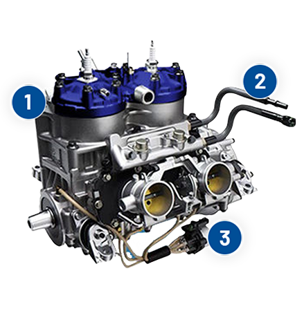 Polaris 2 stroke deals engine