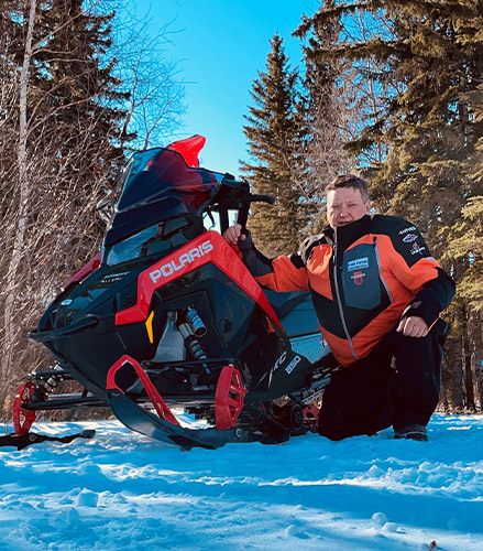 Warren Kidd Polaris Snowmobiles Ambassador