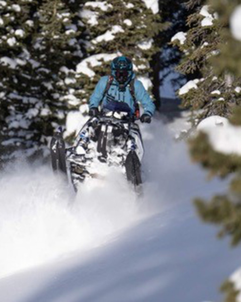 Monster Trucks Race Through a Snowball Avalanche!