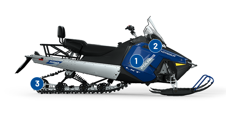 2024 Polaris 550 Voyageur LXT Snowmobiles