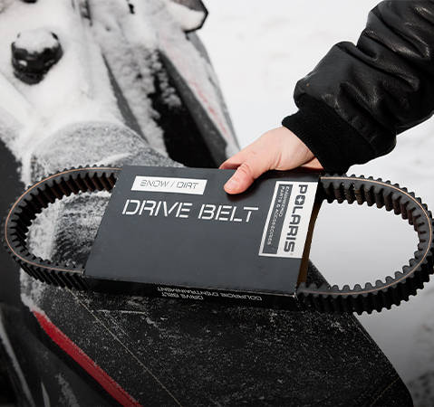 Snow/Dirt Drive Belt replacement part for a Polaris Snowmobile. 