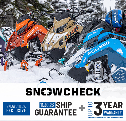 Polaris Snowmobiles 2023 Lineup in the snow