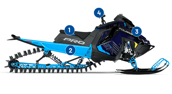 2025 Polaris PRO RMK Snowmobiles