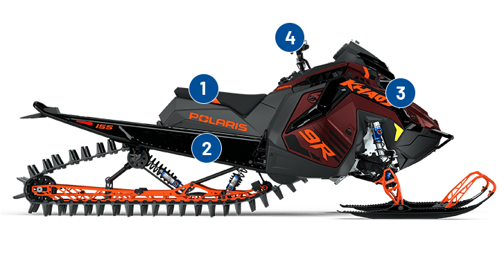 2025 Polaris RMK Khaos Snowmobiles