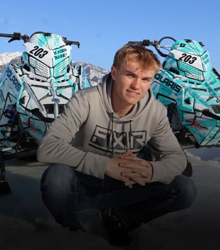 Luke Ranay Luke Rainey - Team Polaris Racer | Polaris Snowmobiles