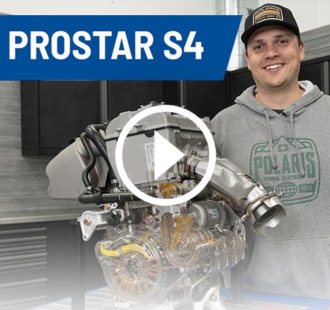 Prostar Engine ProStar S4 4-Stroke Snowmobile Engine | Polaris Snowmobiles EN-CA