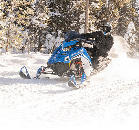 Explore INDY trail sleds.