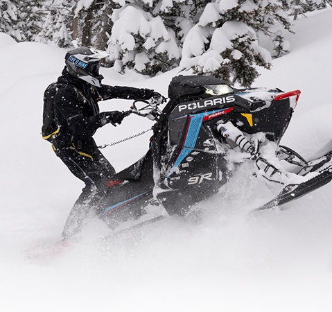 Explore the 2027 RMK Factory Edition snowmobile.