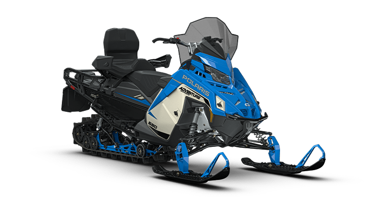 2027 Polaris 650 Voyageur Adventure Ultimate 155 Velocity Blue 2.0.