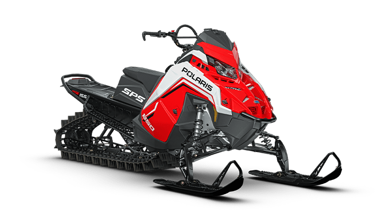 2027 Polaris 850 RMK SPS 155 ES Indy Red.