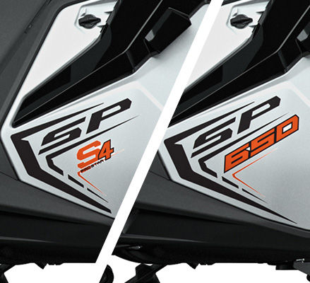 ProStar S4 or Patriot 650 engine options on the 2027 Polaris Voyageur SP 155 sport-utility snowmobile.