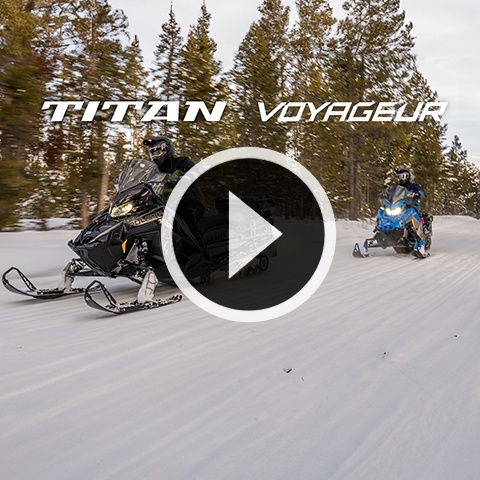 2027 Polaris TITAN & Voyageur Snowmobiles