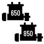 650 Patriot and 850 Patriot engine options.