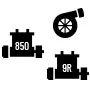 850 Patriot, Patriot 9R and Patriot Boost engine options.