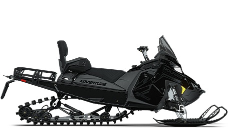 View Polaris Voyageur Adventure sport-utility snowmobiles.