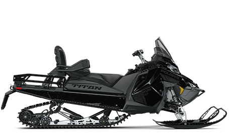 View Polaris TITAN Adventure widetrack snowmobiles.