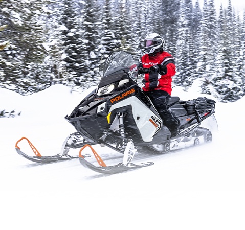 Explore sleds with the 650 Patriot engine.
