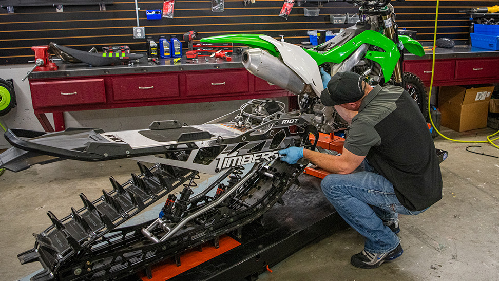 2025 Timbersled Ripper Snow Bike Conversion System