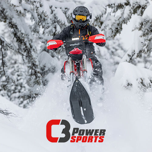 Snow Bikes & Dirt Bike Snow Track Systems | Timbersled