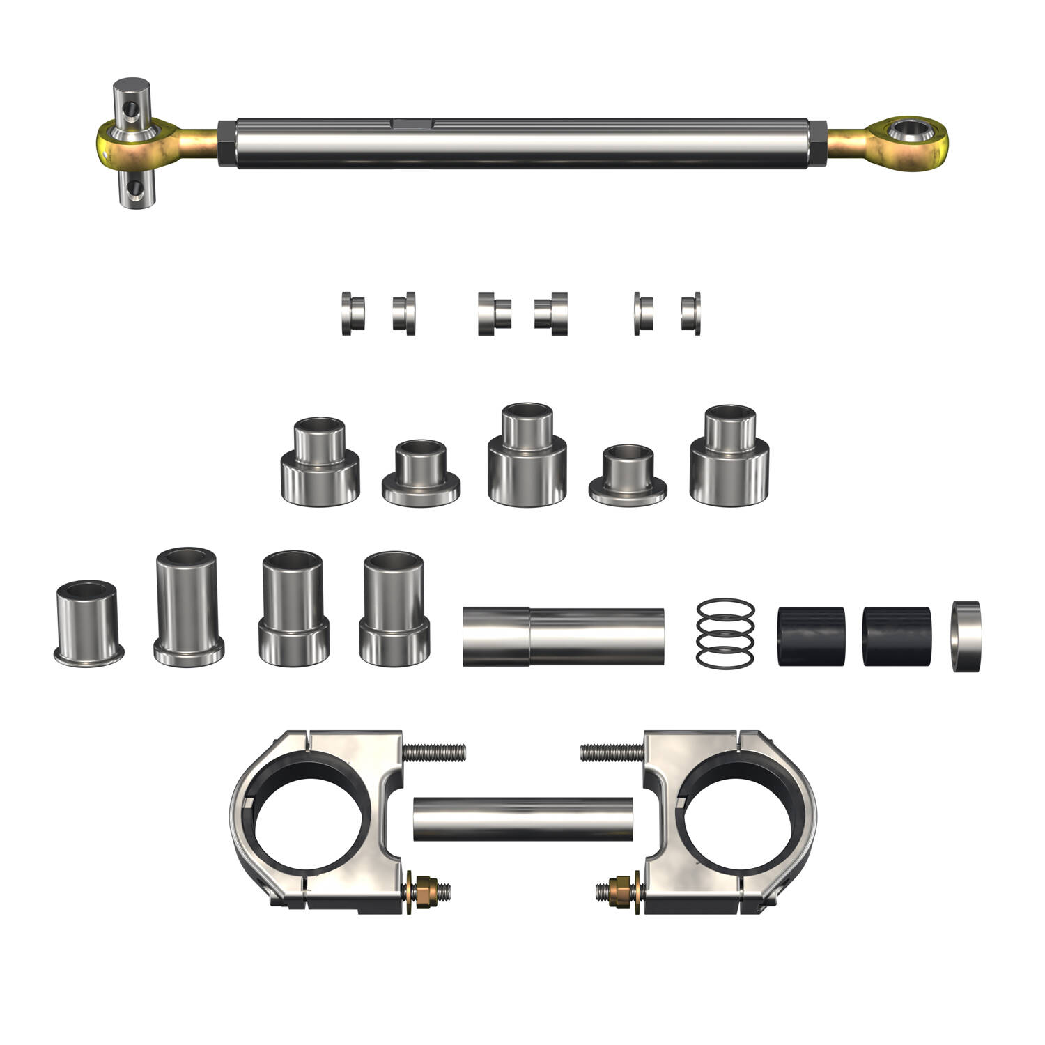 ARO/RIOT Fixed Strut Install Kit - Suzuki - 2883352 | Timbersled