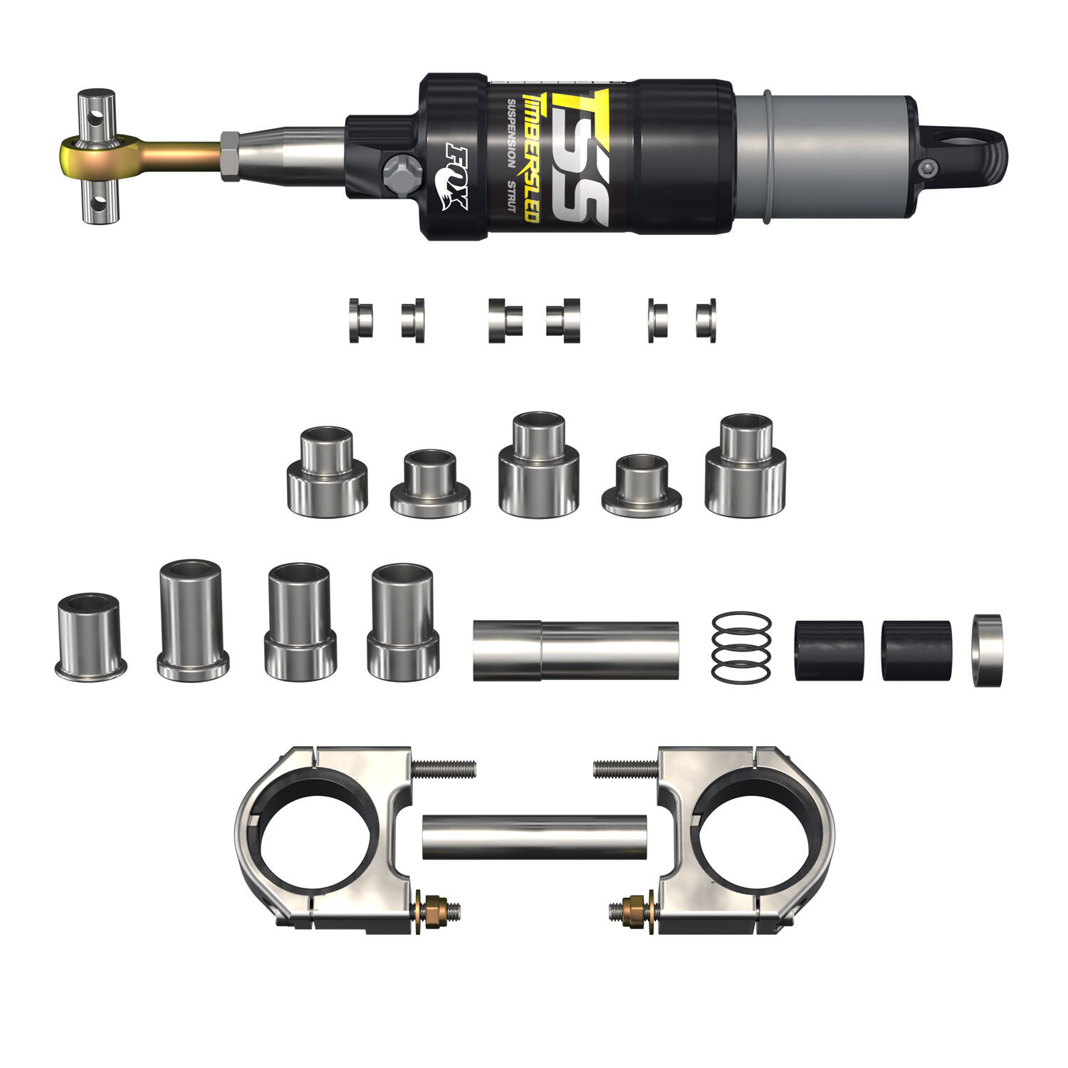 ARO/RIOT Suspension Strut Install Kit - KTM, Husqvarna - 2883367 |  Timbersled Snow Bike Systems