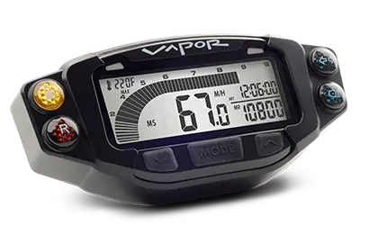 Compteur digital LCD de Vitesse Trail Tech 712-110 Endurance Moto Enduro