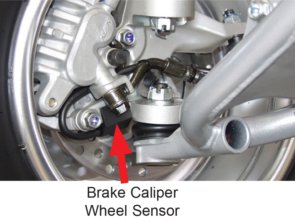 Brake Caliper Wheel Speed Sensor