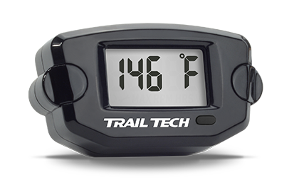 Trail Tech TTO Temperature Meter Digital Gauge 19mm In-Line Hose Sensor 742-EH1 