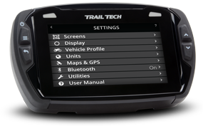Voyager Pro Settings Screen