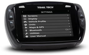 Voyager Pro Settings Screen