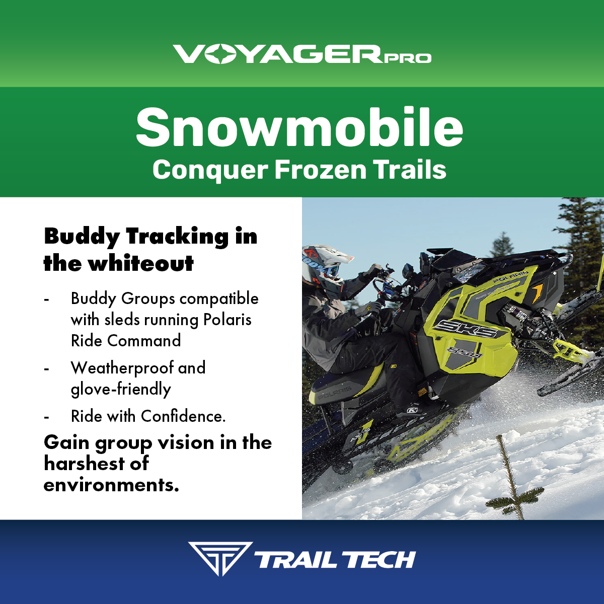 Voyager Pro Kit, SNOW | TrailTech Voyager Pro Kit, SNOW | TrailTech